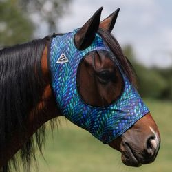 Mascara Anti-Mosquitos em Lycra #Escamas de Dragão... - PROTEC HORSE - A LOJA DOS GRANDES CAMPEÕES
