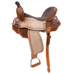  SELA FORMA PROTEC HORSE COURO MARROM CLARO - BORD... - PROTEC HORSE - A LOJA DOS GRANDES CAMPEÕES