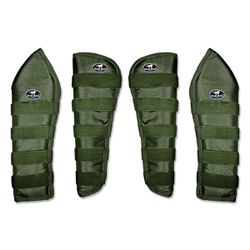 Protetor de Viagem Longo Boots Horse - Verde Milit... - PROTEC HORSE - A LOJA DOS GRANDES CAMPEÕES
