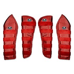 Protetor de Viagem Longo Boots Horse - Vermelho - ... - PROTEC HORSE - A LOJA DOS GRANDES CAMPEÕES