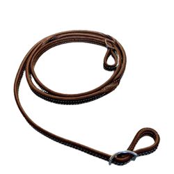 Redea Dupla Couro Trancada Boots Horse - 16 MM JS... - PROTEC HORSE - A LOJA DOS GRANDES CAMPEÕES