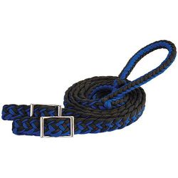 Redea Nylon Trancado Azul Royal & Preto - Weaver -... - PROTEC HORSE - A LOJA DOS GRANDES CAMPEÕES