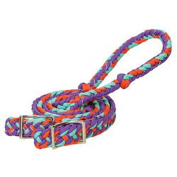 Redea Nylon Trancado - Weaver ROXO/LARANJA/TIFFANY... - PROTEC HORSE - A LOJA DOS GRANDES CAMPEÕES