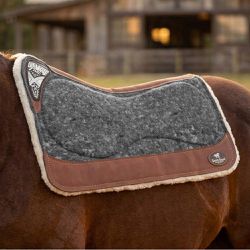 Manta Boots Horse Ultimate Pad Com Pelego Cinza E ... - PROTEC HORSE - A LOJA DOS GRANDES CAMPEÕES