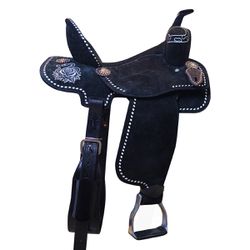 Sela Protec Horse Oficial Neoprene Preto -Cobra Bo... - PROTEC HORSE - A LOJA DOS GRANDES CAMPEÕES
