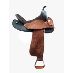 SELA EQUITECH NEOPRENE MARROM - ASSENTO CAFÉ/ABA R... - PROTEC HORSE - A LOJA DOS GRANDES CAMPEÕES