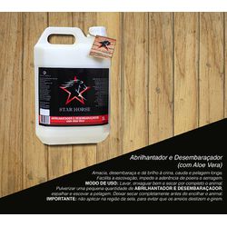 Abrilhantador e Desembaracador 5L - Star Horse - 1... - PROTEC HORSE - A LOJA DOS GRANDES CAMPEÕES
