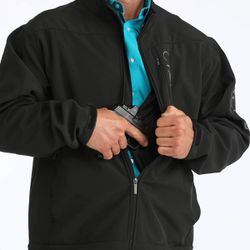Jaqueta Masculina Concealed Carry Bonded Preta #MW... - PROTEC HORSE - A LOJA DOS GRANDES CAMPEÕES