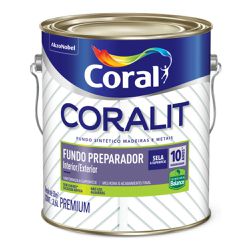 Coralit Fundo Preparador Base Água - 3,6L - Protetintas