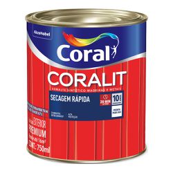 Esmalte Coralit Secagem Rápida Brilhante Cores - 7... - Protetintas