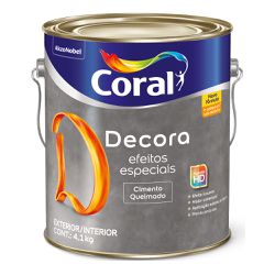 Decora Cimento Queimado Coral - 4,1Kg - Protetintas