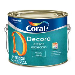 Decora Efeito Velvet/Nuage Coral - 2,1 L - Protetintas