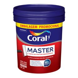  Acrílico Fosco Coral Master Branco - 20L - Protetintas