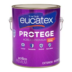 Acrílico Protege Branco Neve Fosco - 3,6L - Protetintas