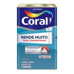 Tinta Rende Muito Fosco Cores - 18L - Protetintas