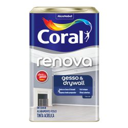  Acrílico Renova Gesso e Drywall Branco Fosco - 18... - Protetintas