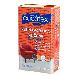 Resina Acrílica Base solvente Incolor - 5L - Protetintas