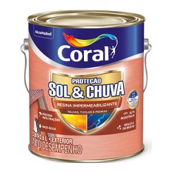 Acrílico Sol e Chuva Resina Impermeável - 3,6L - Protetintas