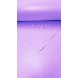 Papel Perolado Lavanda - QPAPEIS