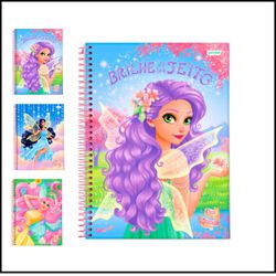 Caderno conto de fadas