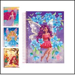 Caderno conto de fadas