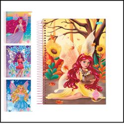 Caderno conto de fadas