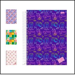 Caderno conto de fadas