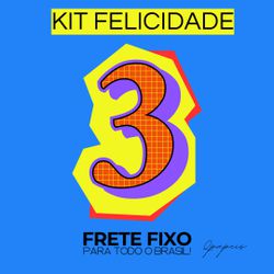 KIT FELICIDADE 3 - 100 FOLHAS - QPAPEIS LTDA