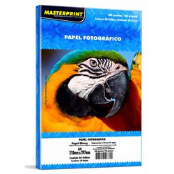 Papel Fotográfico Master Print Pc 50 Fol... - QPAPEIS LTDA