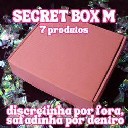 Secret Box - M - Quero Vibrar