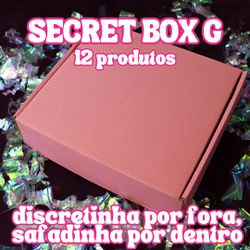 Secret Box - G - Quero Vibrar
