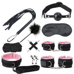 Kit Sado Black Wolf - Rosa - Quero Vibrar