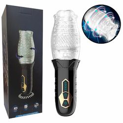 Flash Power - Masturbador Lanterna Para Glande - Recarregável / Com Rotação - Quero Vibrar