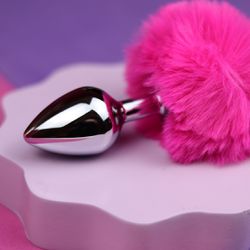 Pompom - Plug Anal Pink - Quero Vibrar