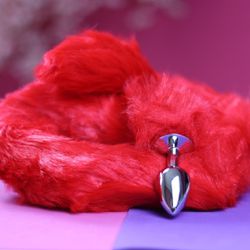 FOXX - Plug Anal P com Rabo (80cm) - Quero Vibrar