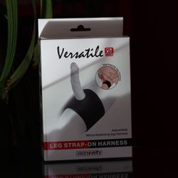 Strapon Harness - Cinta Para Perna - Elastano - Quero Vibrar