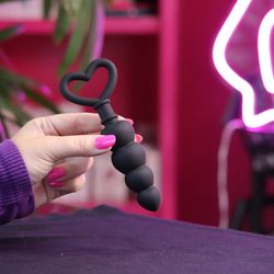 Plug Anal Escalonado - Green Baby - Quero Vibrar