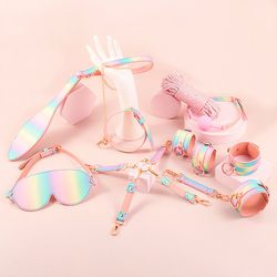 Kit Rainbow Holográfico Sado - Quero Vibrar