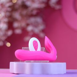 Cloe - Vibrador com Controle e Vai e Vem - Quero Vibrar