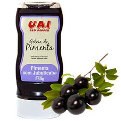 Geleia de Pimenta com Jabuticaba Uai Red Pepper Po... - Vim da Canastra