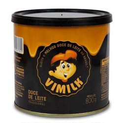 DOCE DE LEITE VIMILK 800 GRAMAS lata - Vim da Canastra