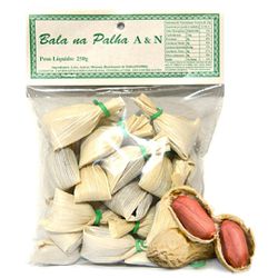Bala na Palha A e N 250 gramas sabor Amendoim - Vim da Canastra