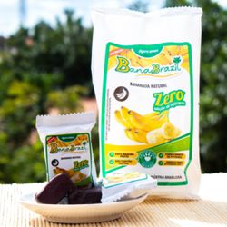 Bananada Zero Açúcar BanaBrazil 230 g Vegana - Vim da Canastra