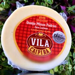 Queijo Minas Padrão Zero Lactose Premiado Vila Cai... - Vim da Canastra