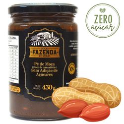 Doce de Amendoim Pé de Moça Zero Açúcar Fazenda de... - Vim da Canastra
