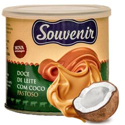 Doce de Leite Com Coco Souvenir 800 gramas - Vim da Canastra