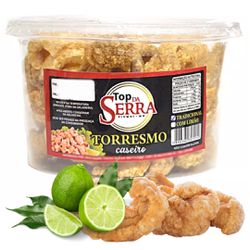 Torresmo Pururuca com Limão Caseiro Região da Serr... - Vim da Canastra