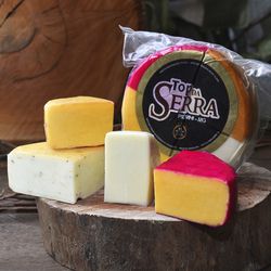 Kit de Queijos Napolitano Mix da Serra da Canastra - Vim da Canastra