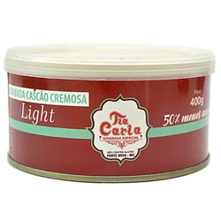 GOIABA CREMOSA LIGHT TIA CARLA 400 GRAMAS - Vim da Canastra