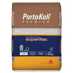 ARGAMASSA SUPERFLEX ACIII 20 KG CINZA 654609 PORTO... - Rabelo Materiais Para Construção